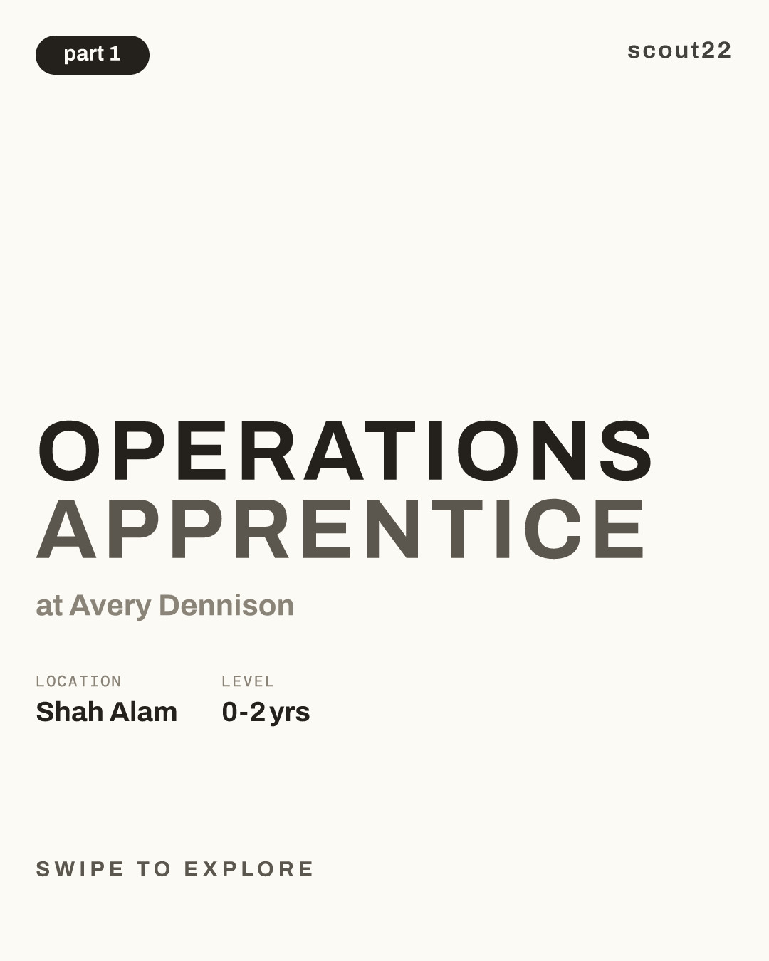 Operations Apprentice at Avery Dennison