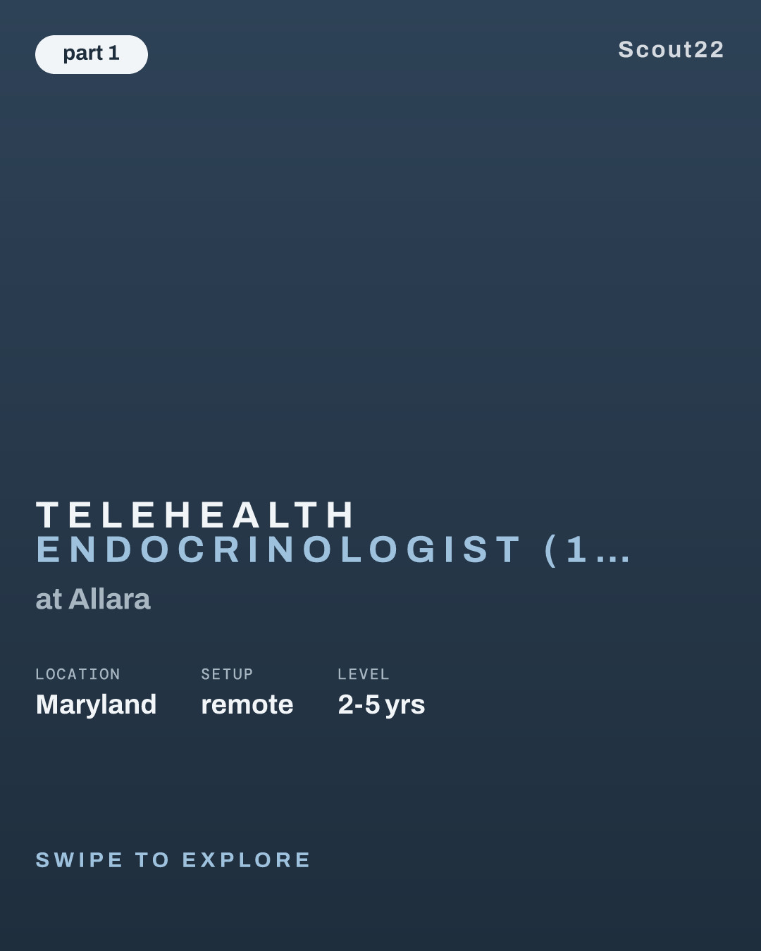 Telehealth Endocrinologist (1099)| Evenings, Fridays, and/or Weekends at Allara