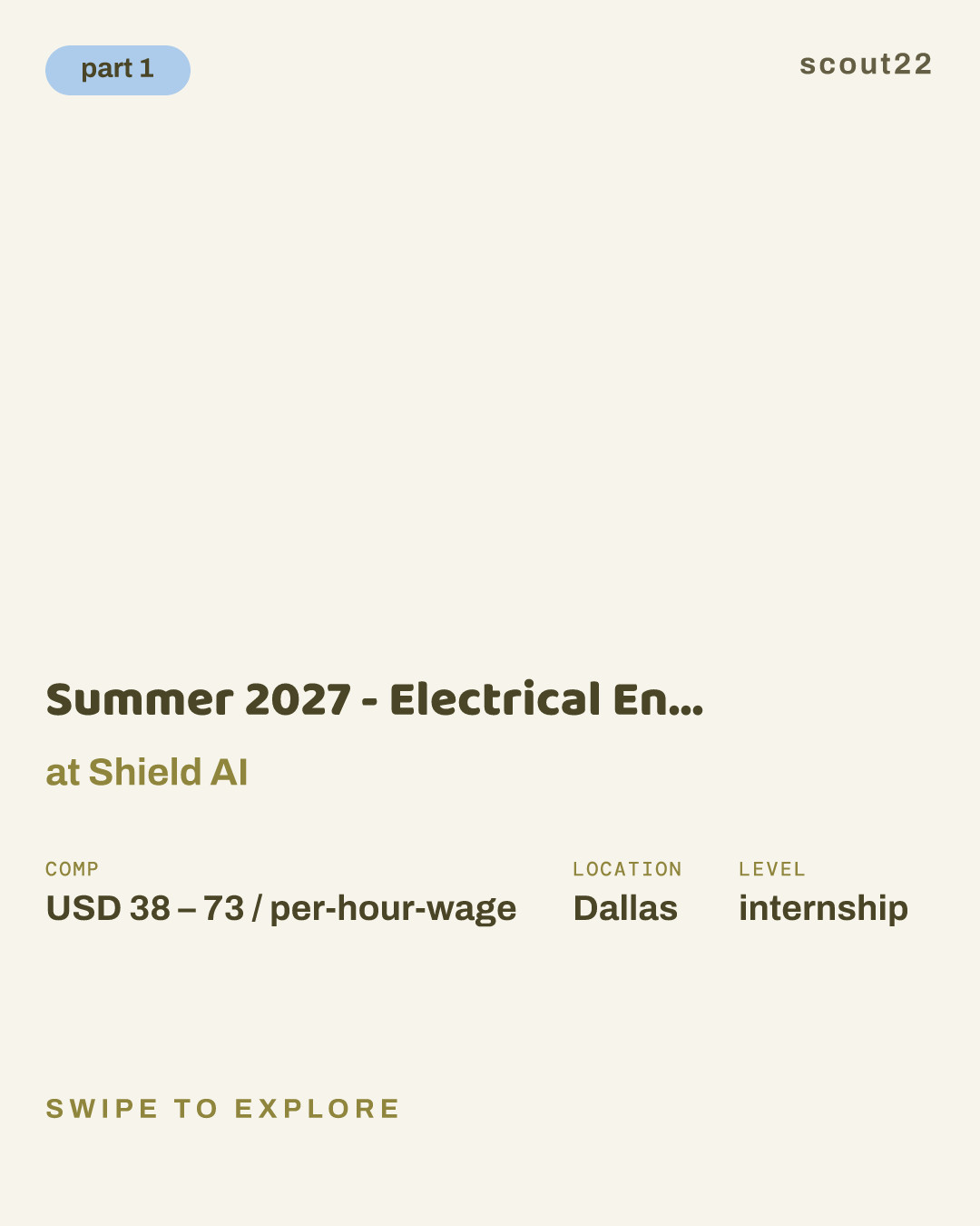 Summer 2027 - Electrical Engineering Intern at Shield AI