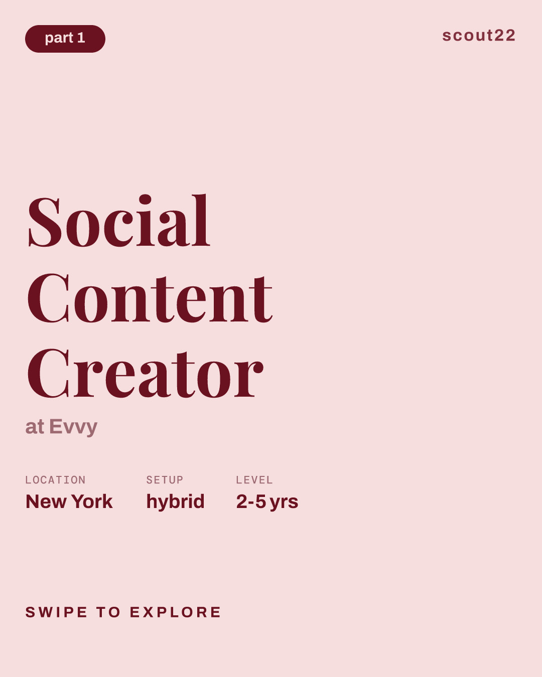 Social Content Creator at Evvy