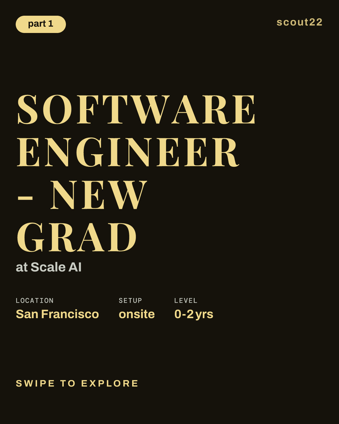 Software Engineer - New Grad at Scale AI