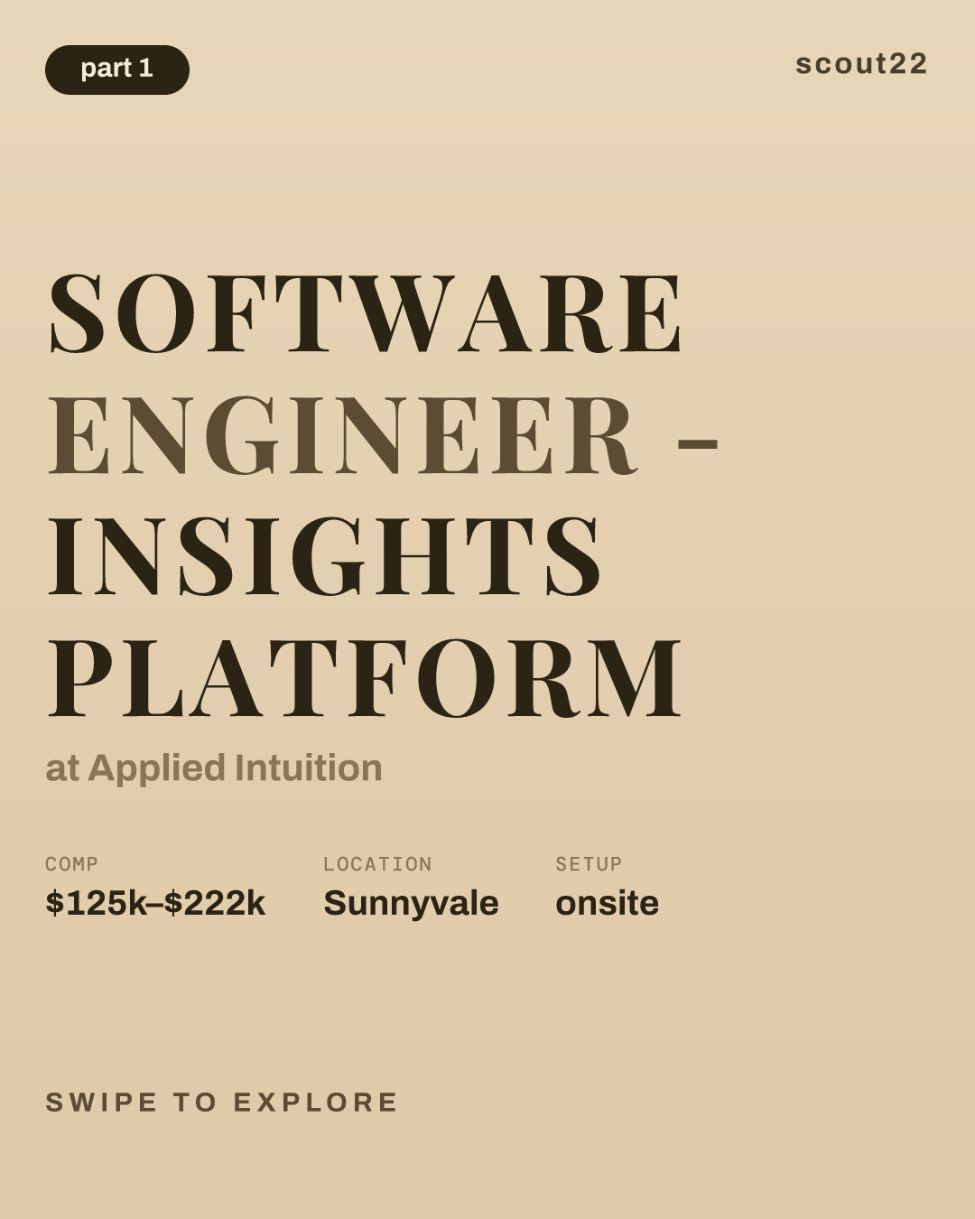 Software Engineer - Insights Platform at Applied Intuition
