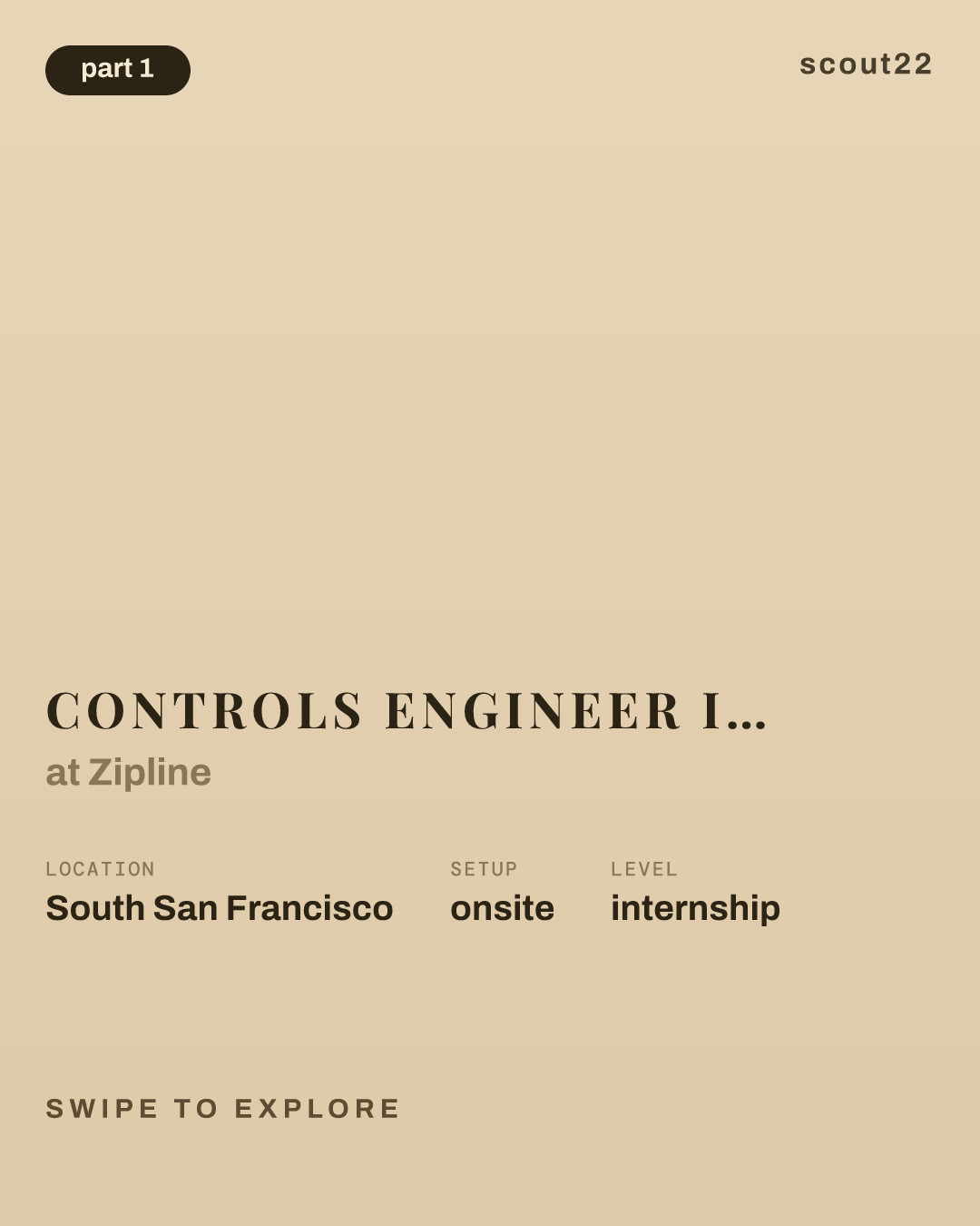 Controls Engineer Intern (Spring 2027) at Zipline