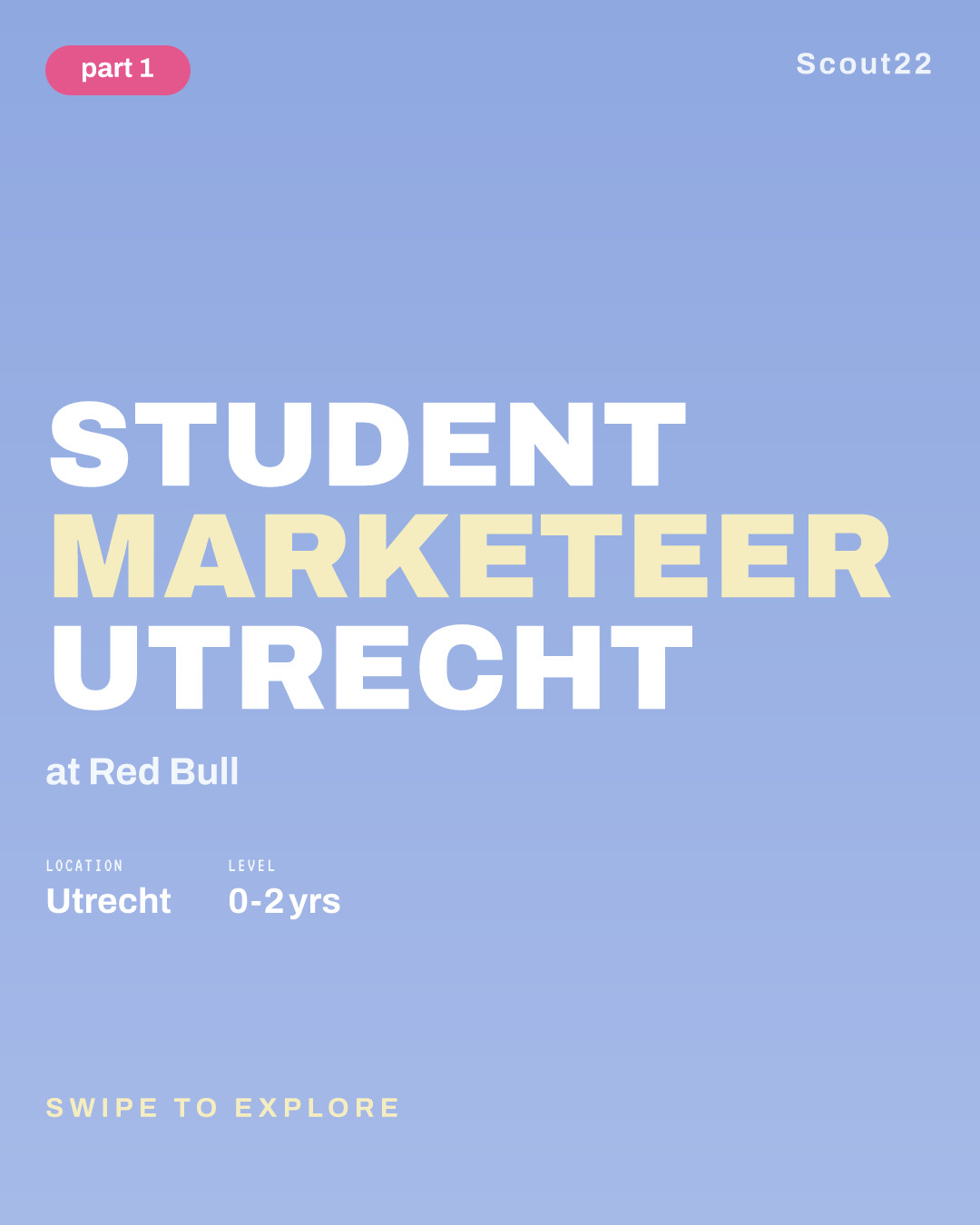 Student Marketeer Utrecht at Red Bull