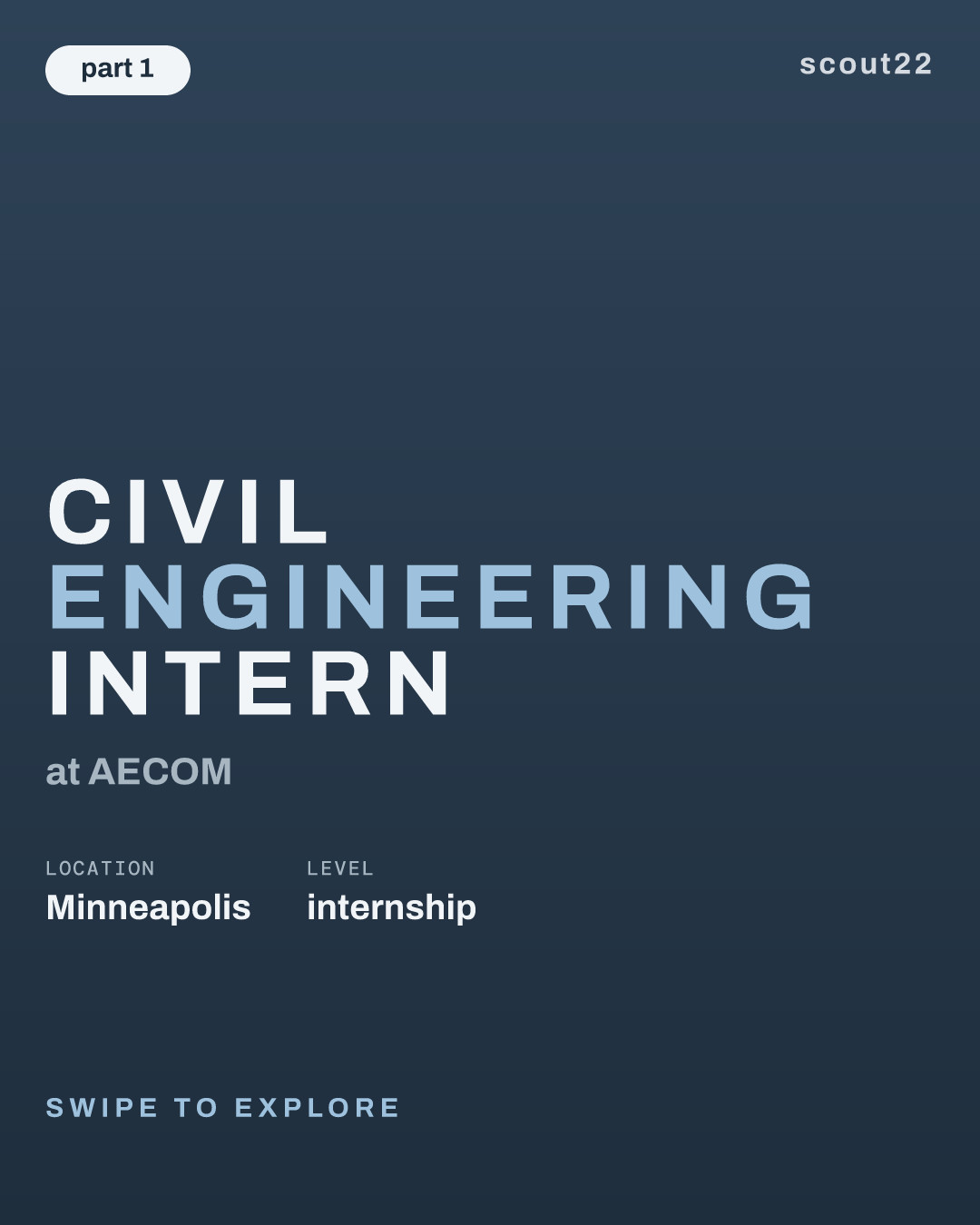 Civil Engineering Intern at AECOM