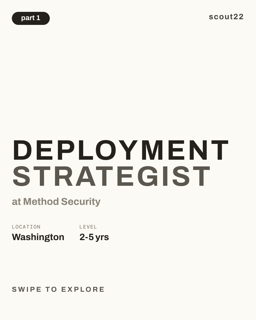 Deployment Strategist at Method Security
