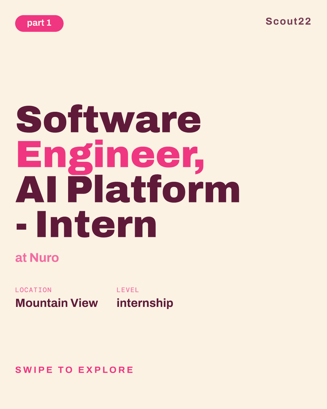 Software Engineer, AI Platform - Intern at Nuro