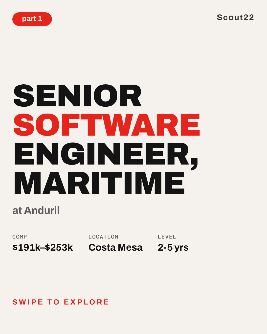 Senior Software Engineer, Maritime at Anduril