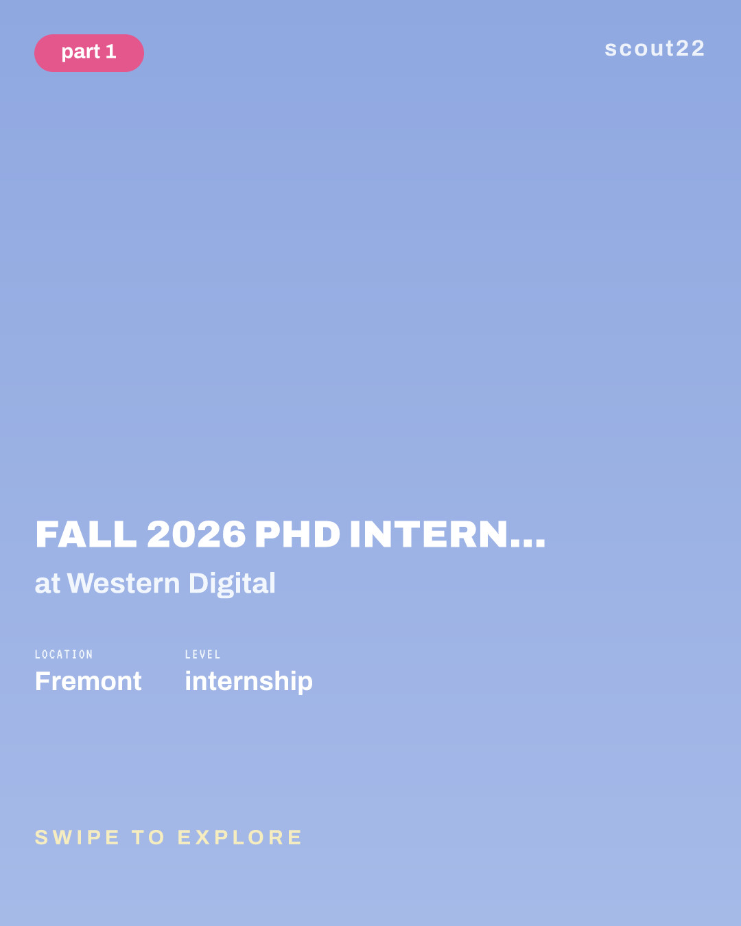 Fall 2026 PhD Intern - Hardware Development Engineering at Western Digital