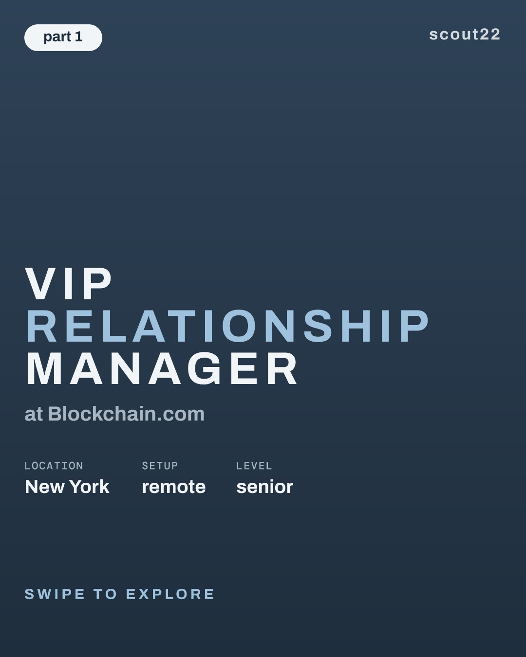 VIP Relationship Manager at Blockchain.com