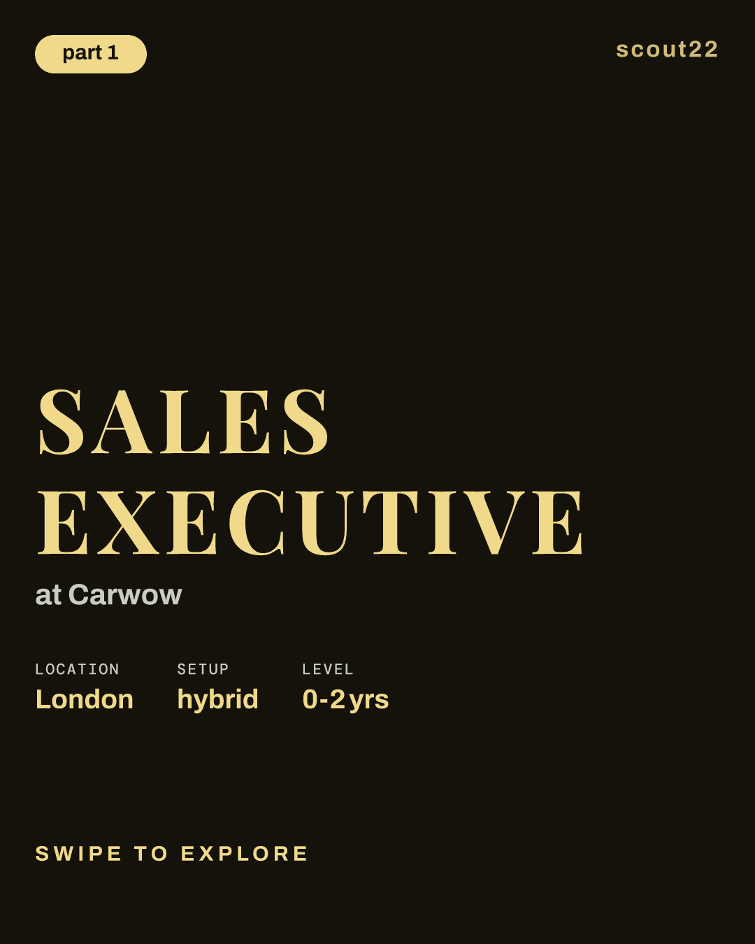 Sales Executive at Carwow