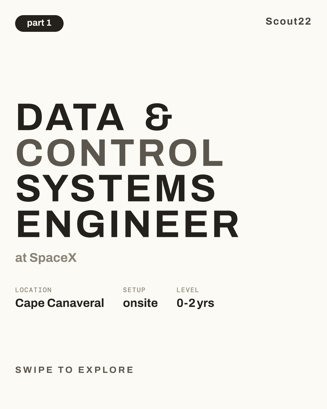 Data & Control Systems Engineer at SpaceX