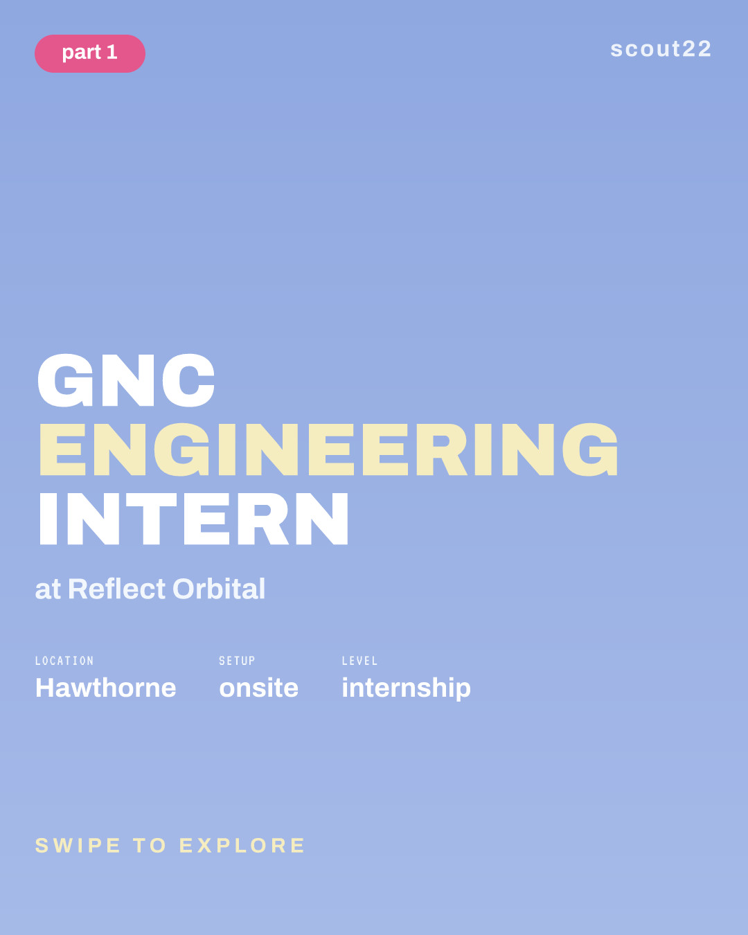 GNC Engineering Intern at Reflect Orbital