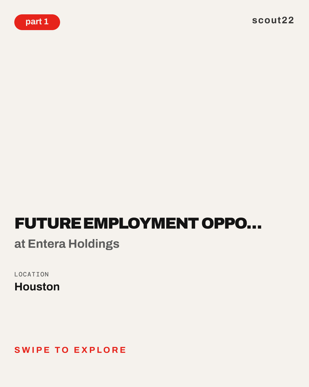 Future Employment Opportunities (Sales & Marketing) at Entera Holdings