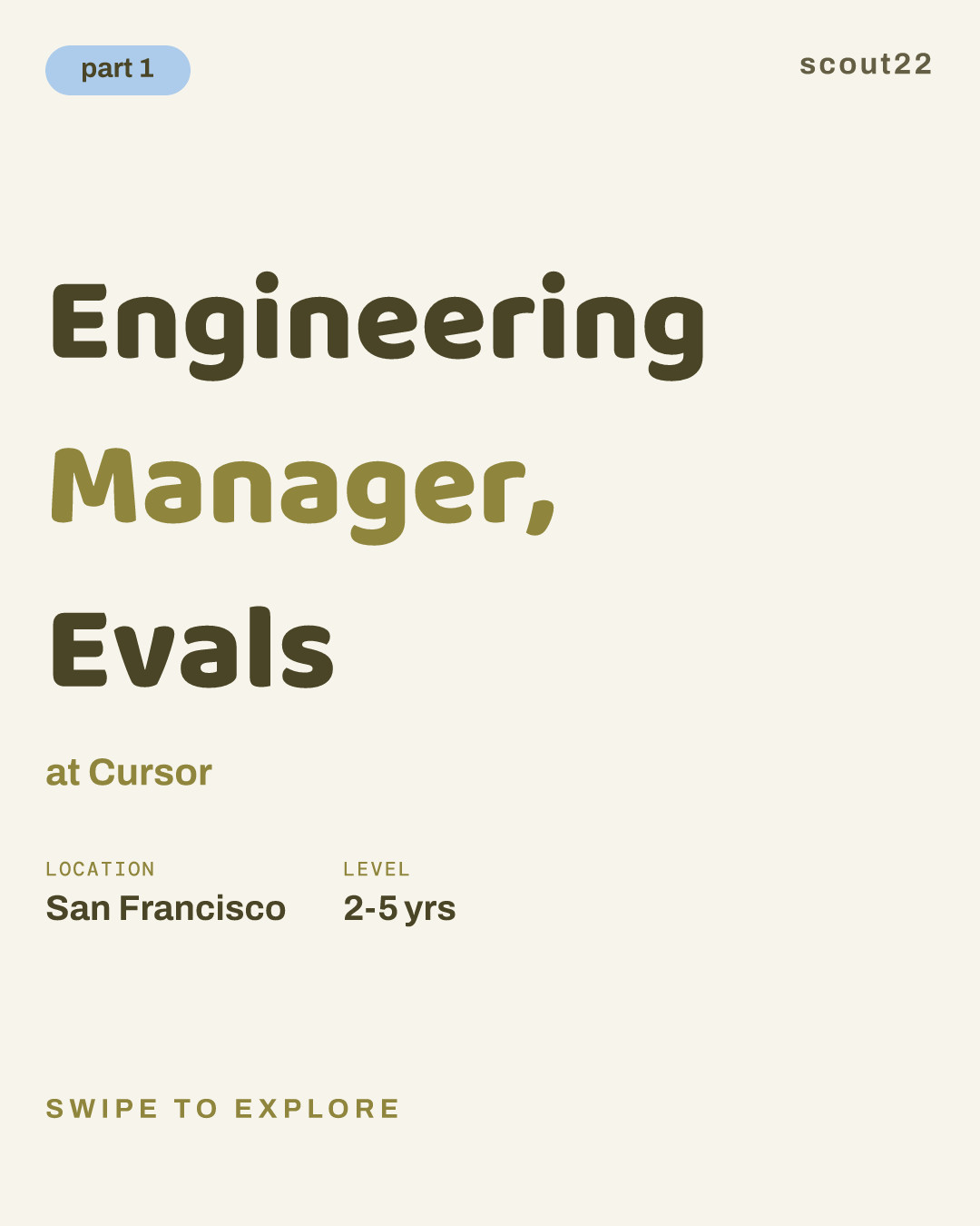 Engineering Manager, Evals at Cursor