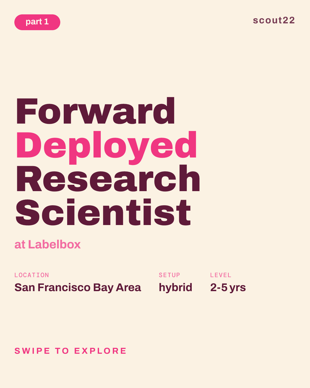 Forward Deployed Research Scientist at Labelbox