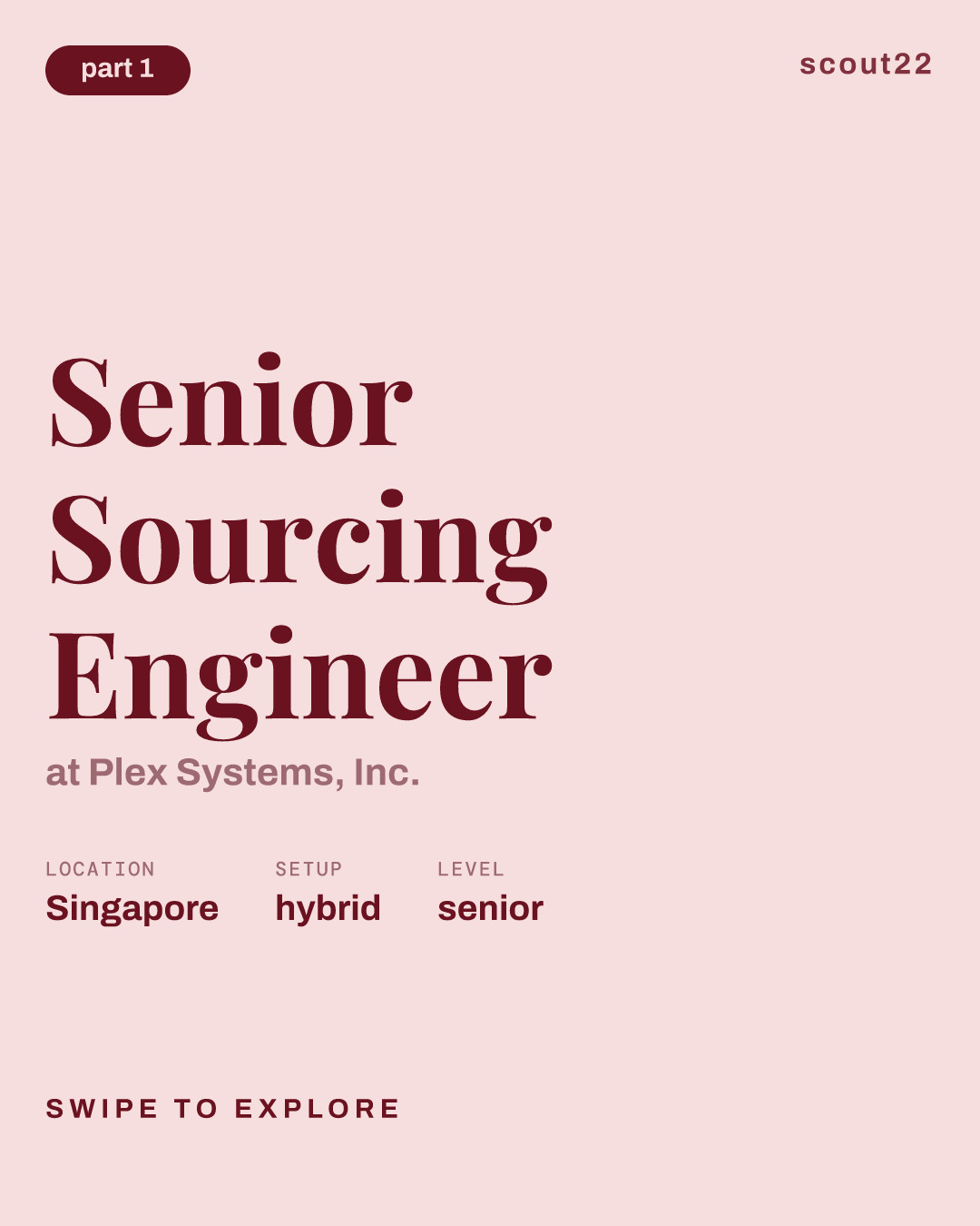 Senior Sourcing Engineer at Plex Systems, Inc.