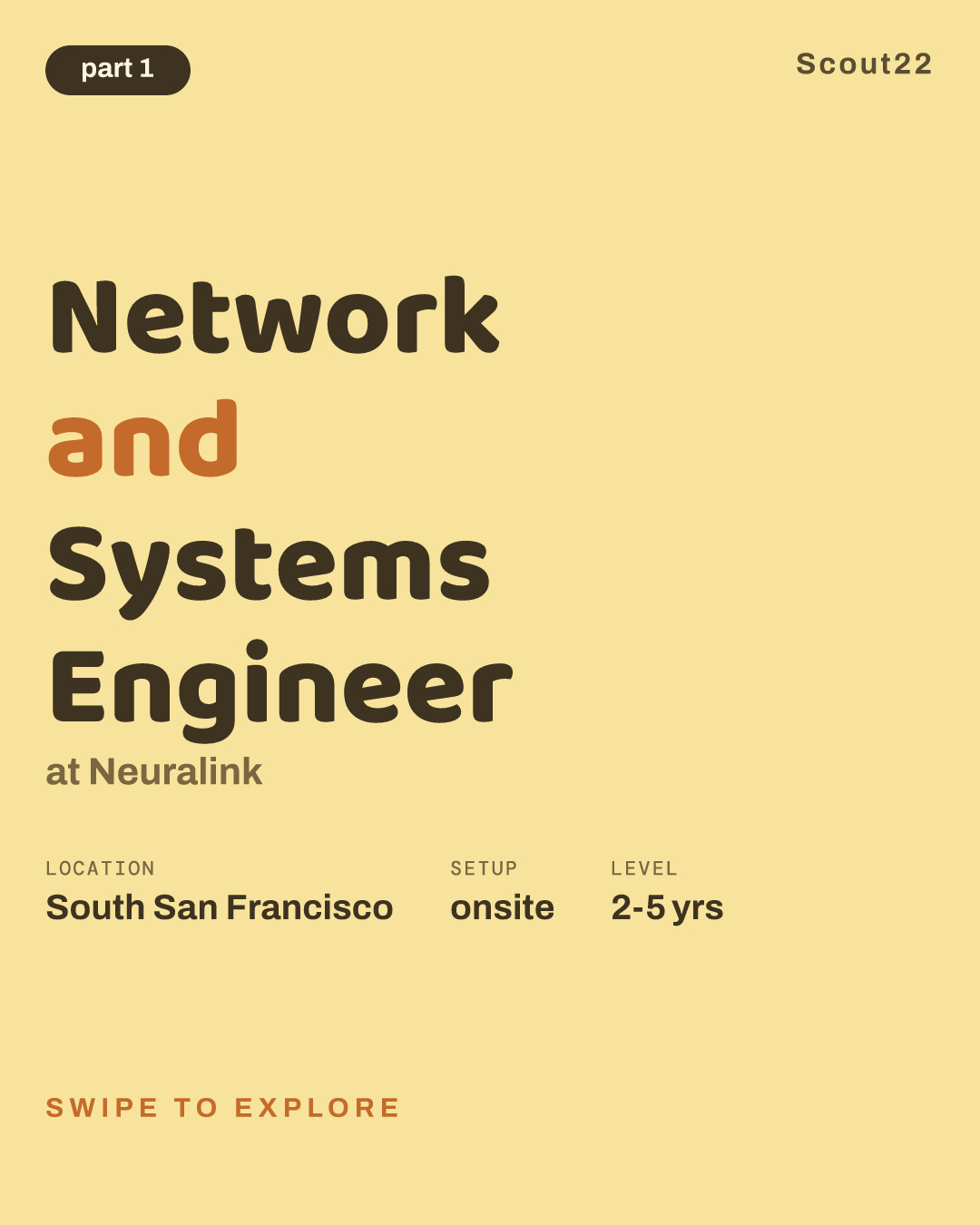 Network and Systems Engineer at Neuralink