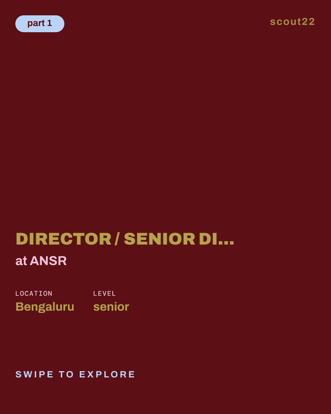 Director / Senior Director HR - Sporting Goods GCC at ANSR