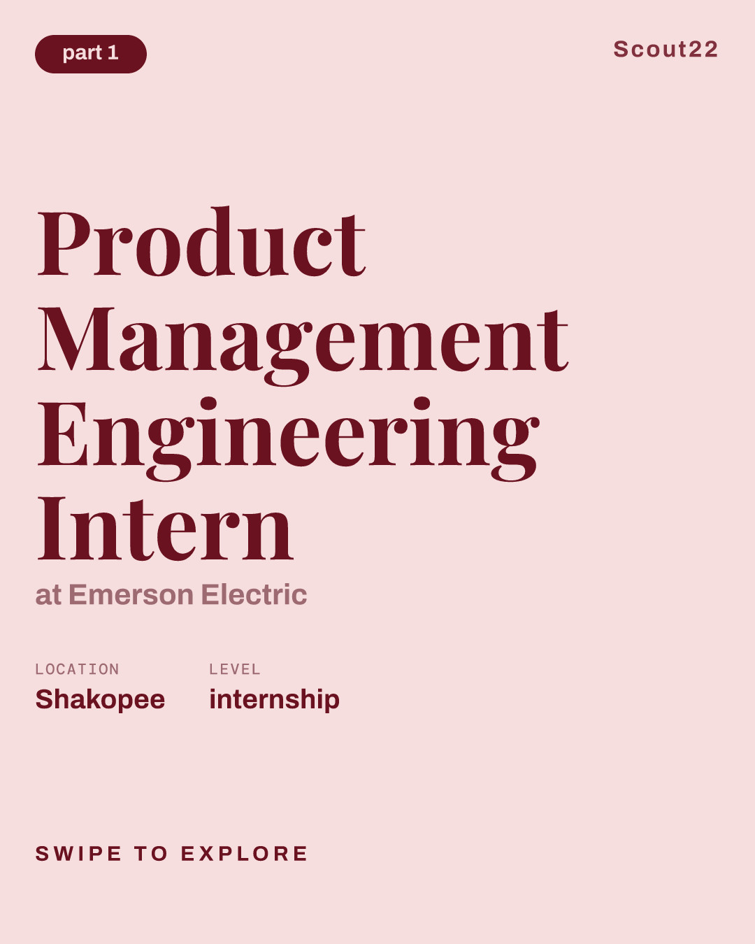 Product Management Engineering Intern at Emerson Electric