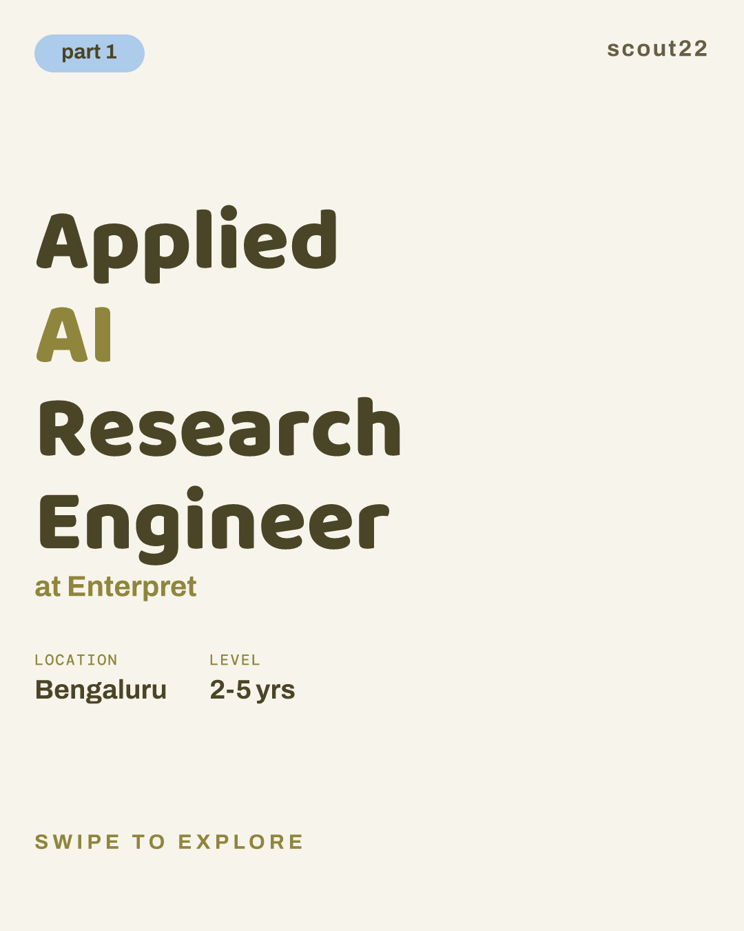 Applied AI Research Engineer at Enterpret