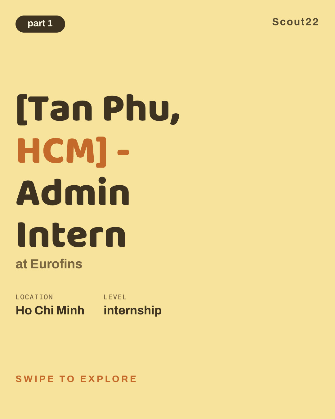 [Tan Phu, HCM] - Admin Intern at Eurofins