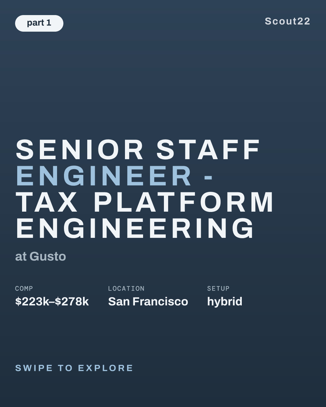 Senior Staff Engineer - Tax Platform Engineering at Gusto