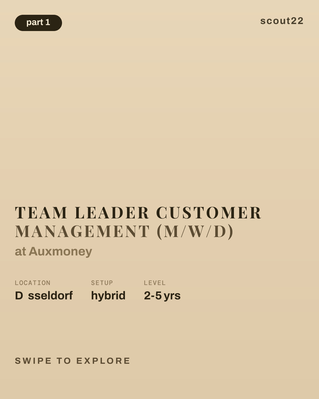 Team Leader Customer Management (m/w/d) at Auxmoney