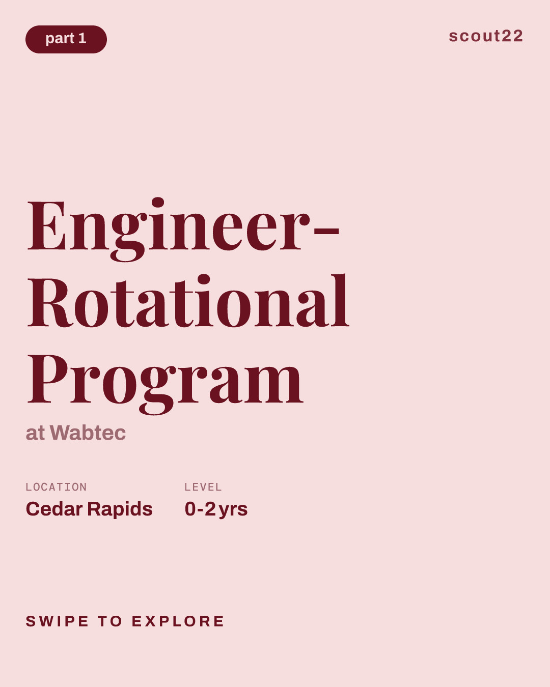 Engineer- Rotational Program at Wabtec