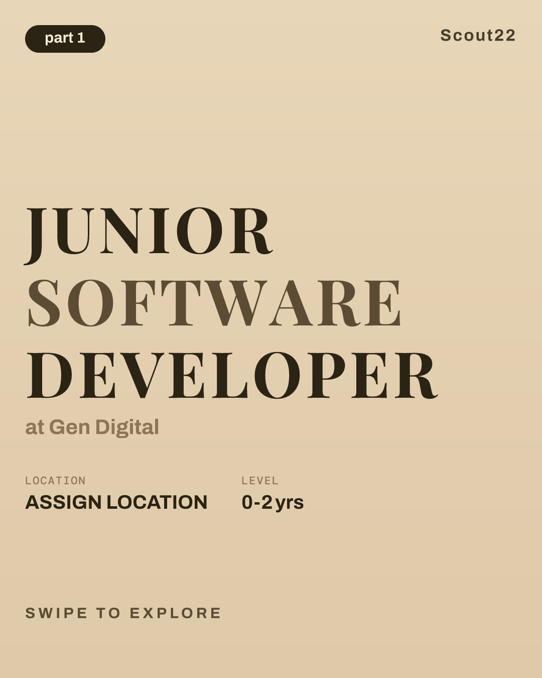 Junior Software Developer at Gen Digital