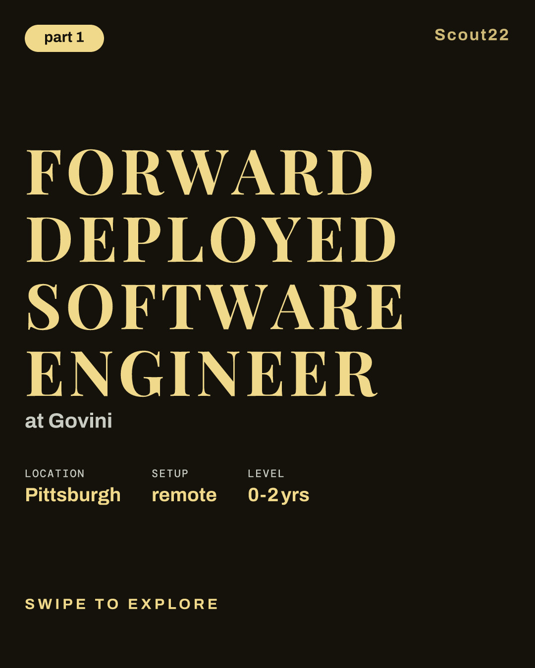 Forward Deployed Software Engineer at Govini