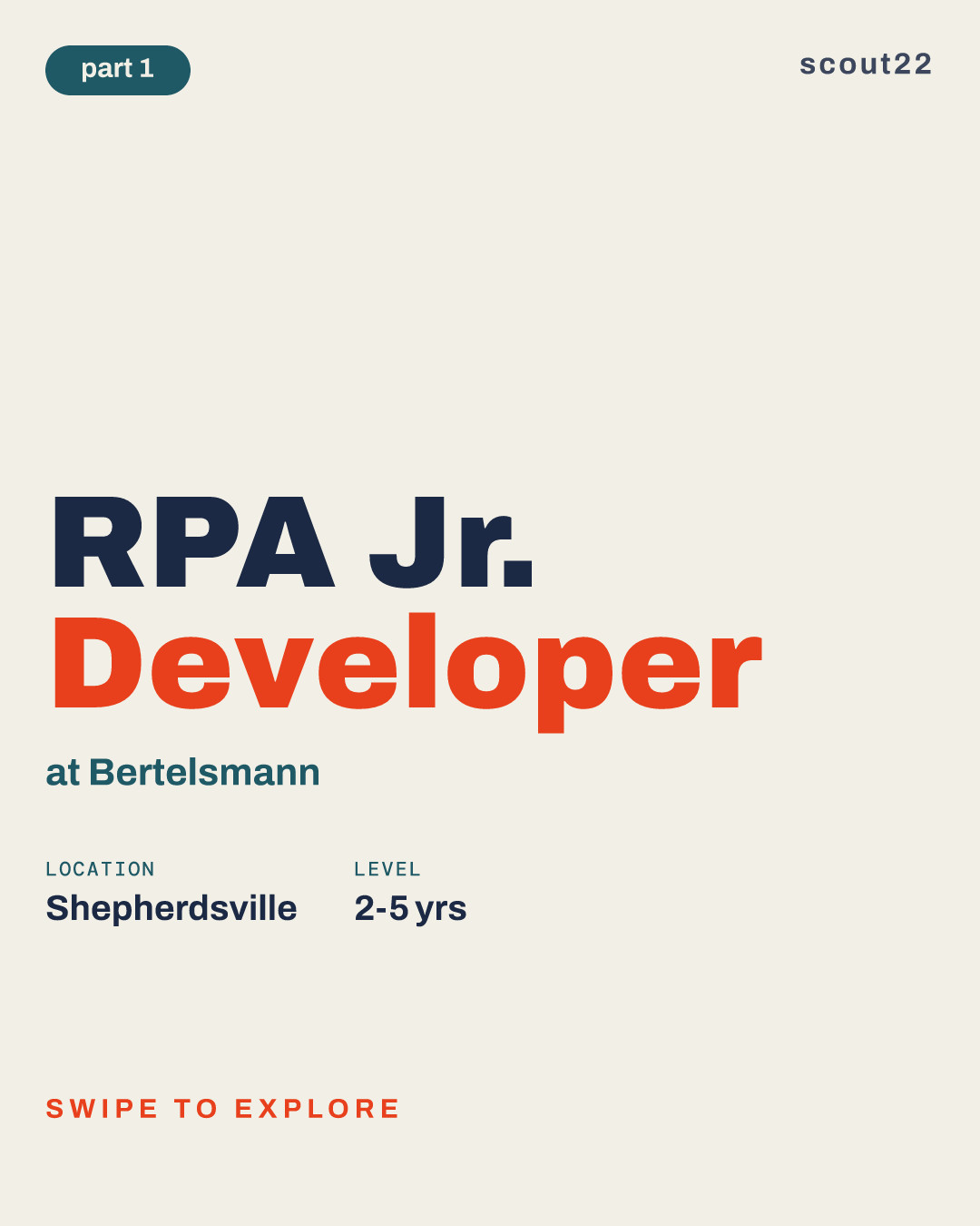 RPA Jr. Developer at Bertelsmann