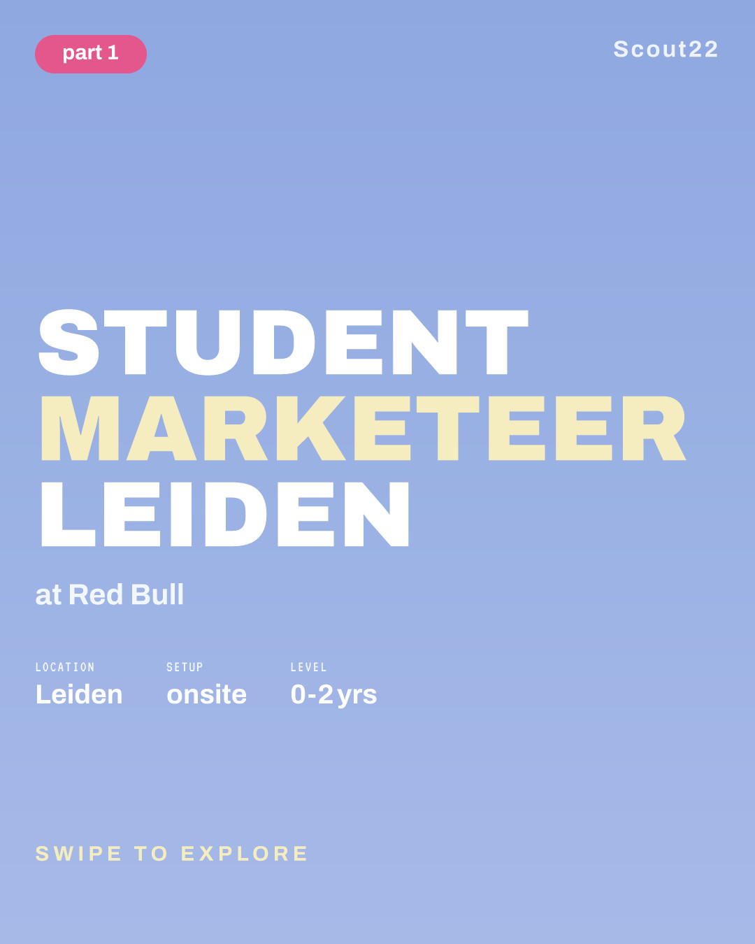 Student Marketeer Leiden at Red Bull
