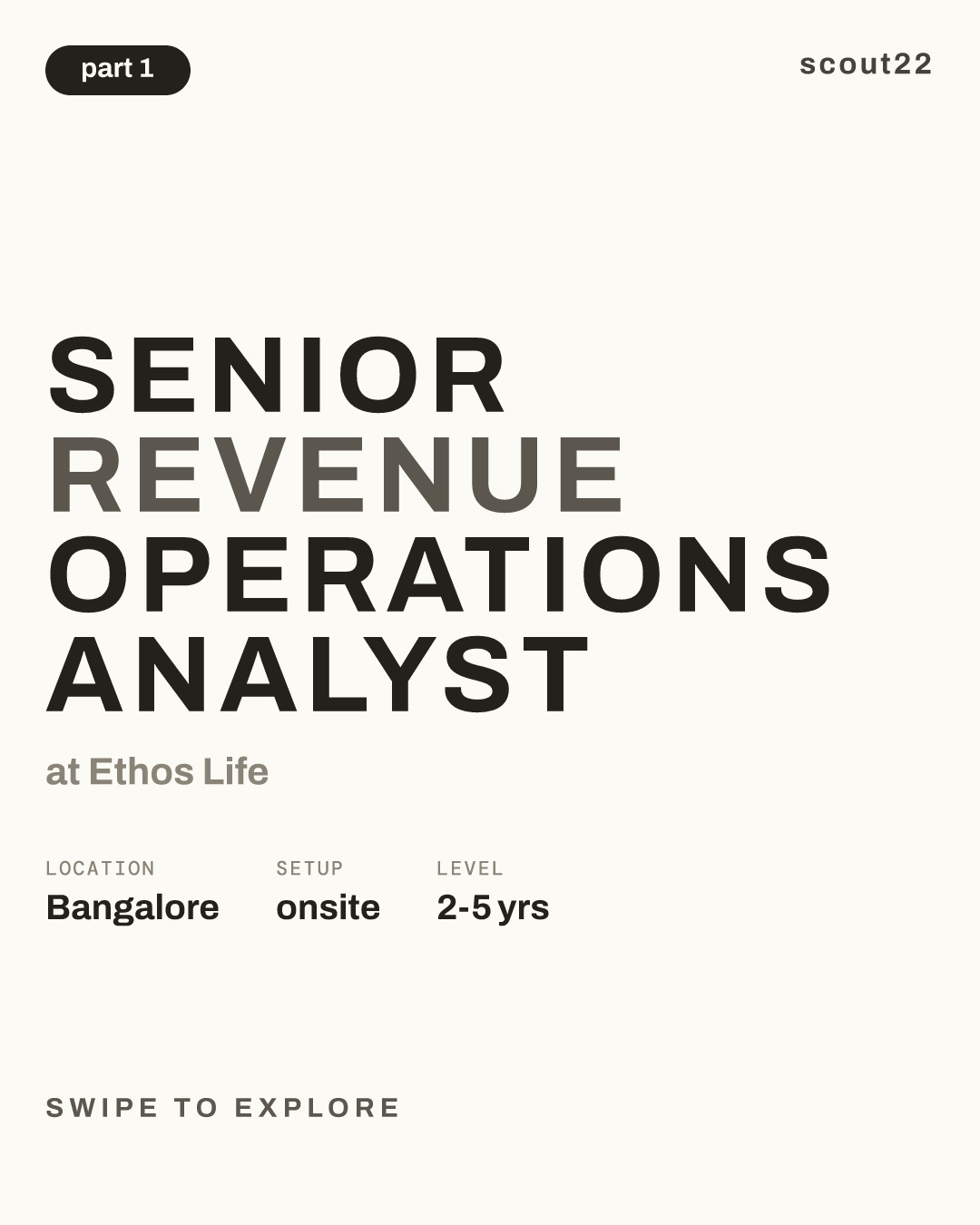 Senior Revenue Operations Analyst at Ethos Life
