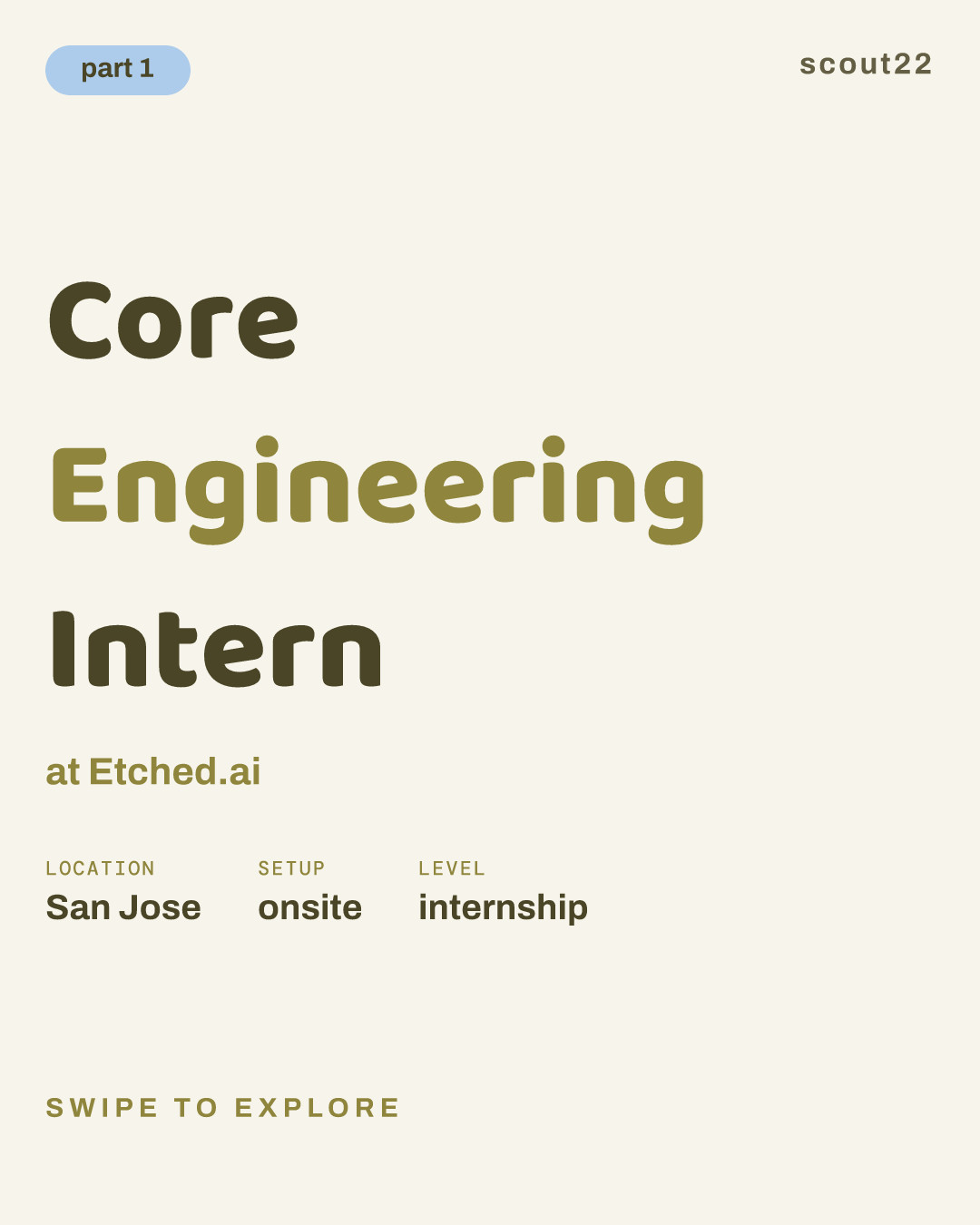 Core Engineering Intern at Etched.ai