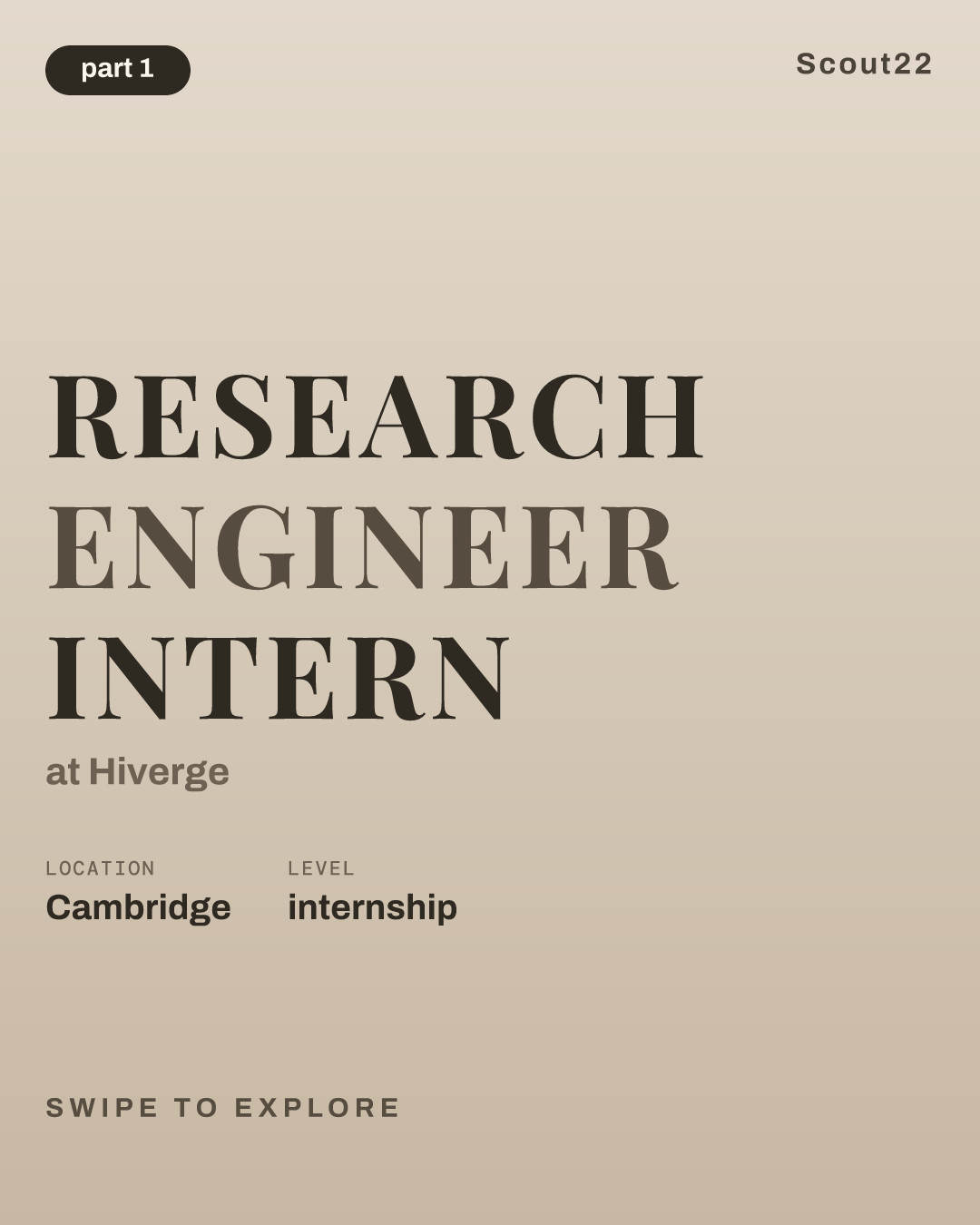 Research Engineer Intern at Hiverge
