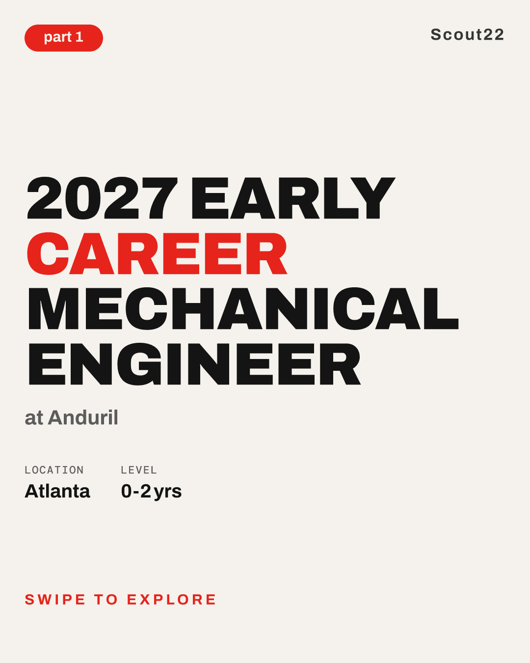 2027 Early Career Mechanical Engineer at Anduril