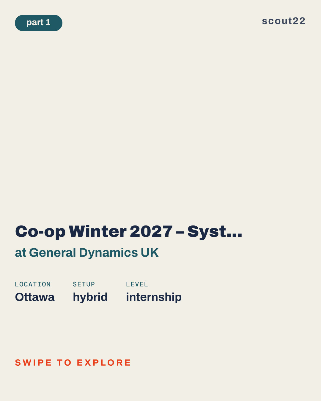 Co-op Winter 2027 – Systems Engineering – 4-8-Months at General Dynamics UK