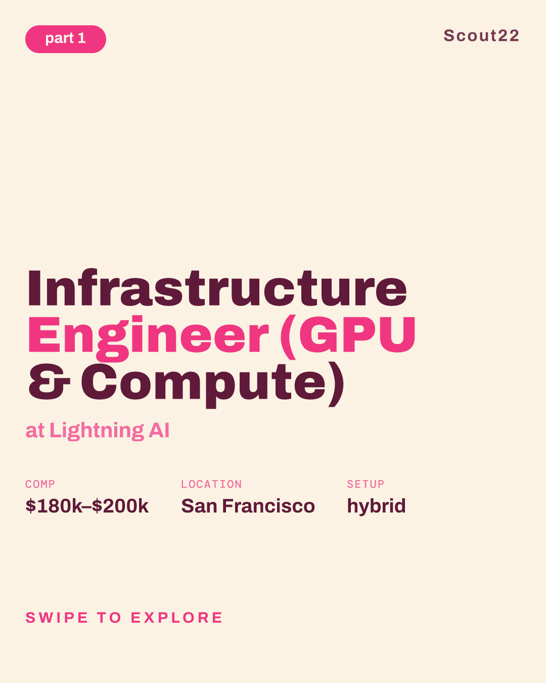 Infrastructure Engineer (GPU & Compute) at Lightning AI