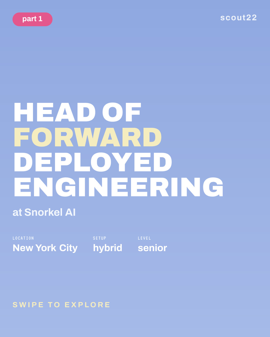 Head of Forward Deployed Engineering at Snorkel AI