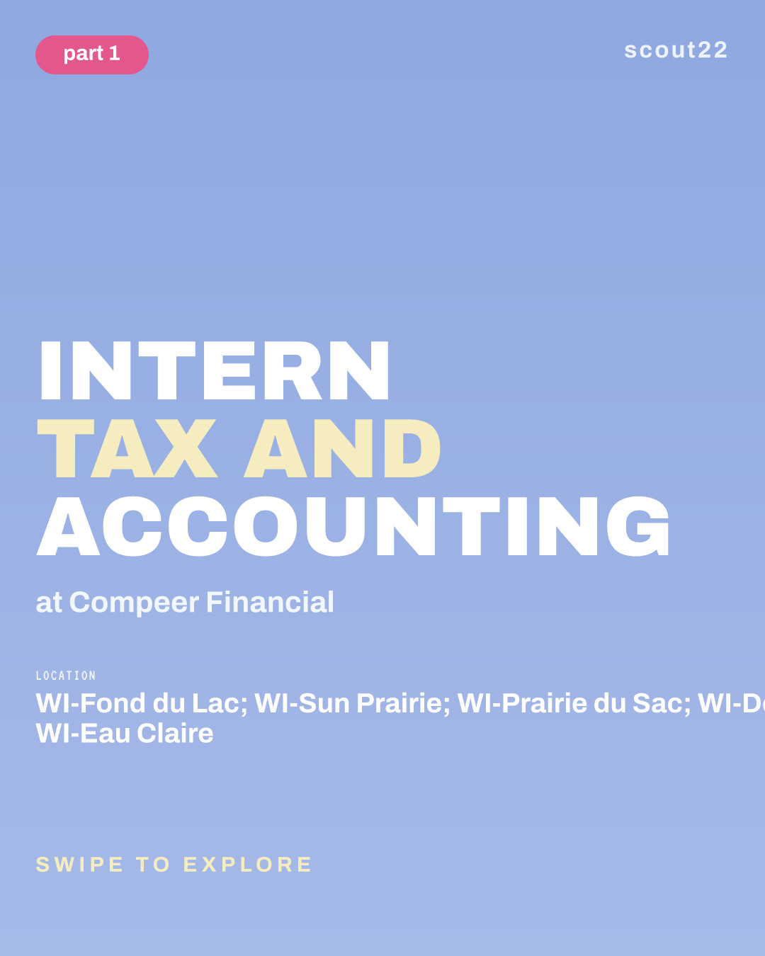 Intern Tax and Accounting at Compeer Financial
