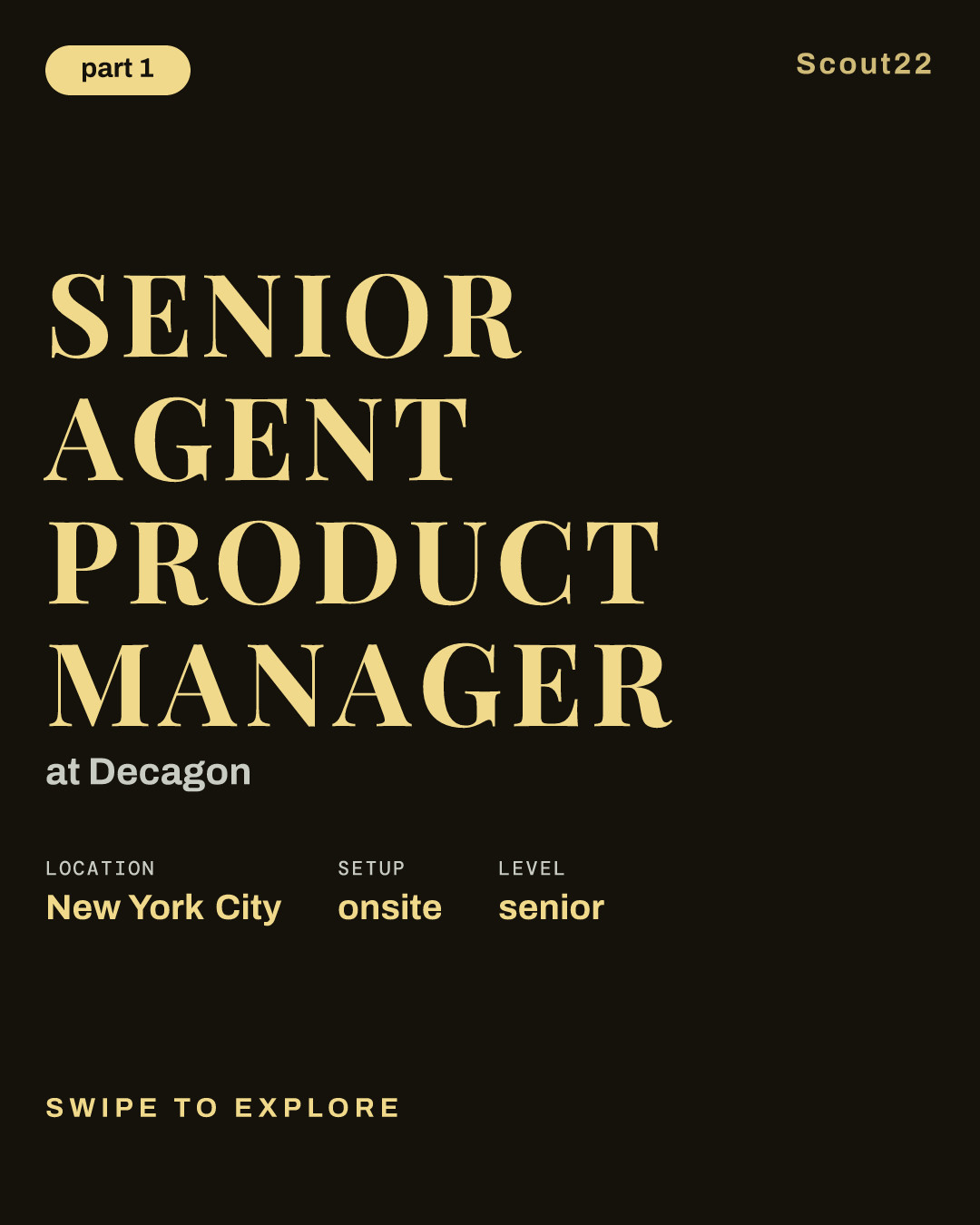Senior Agent Product Manager at Decagon