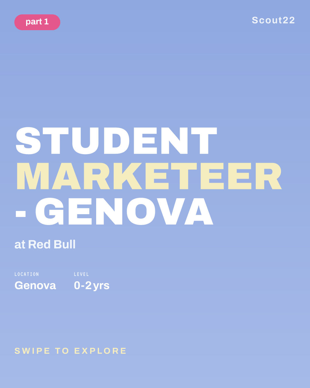 STUDENT MARKETEER - Genova at Red Bull