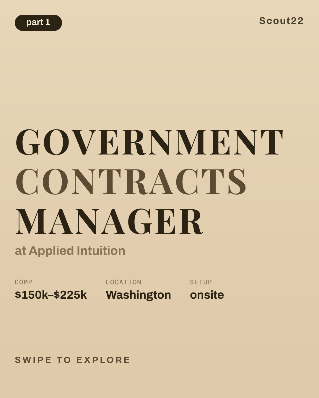 Government Contracts Manager at Applied Intuition