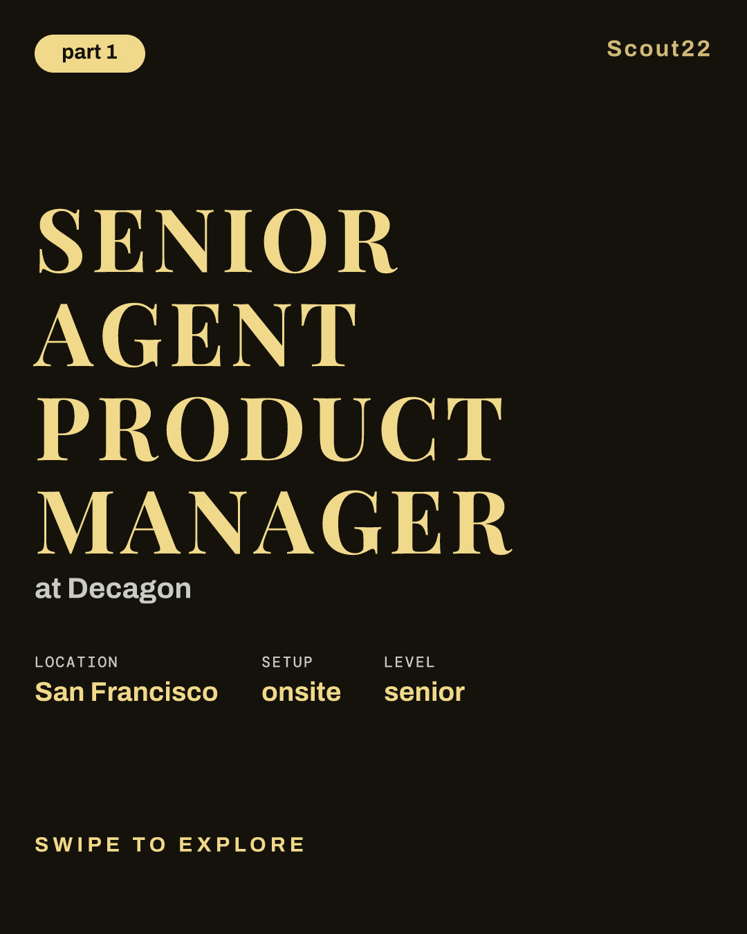 Senior Agent Product Manager at Decagon
