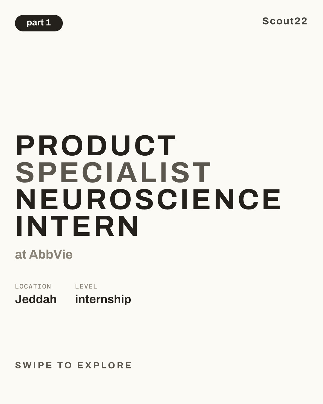 Product Specialist Neuroscience intern at AbbVie