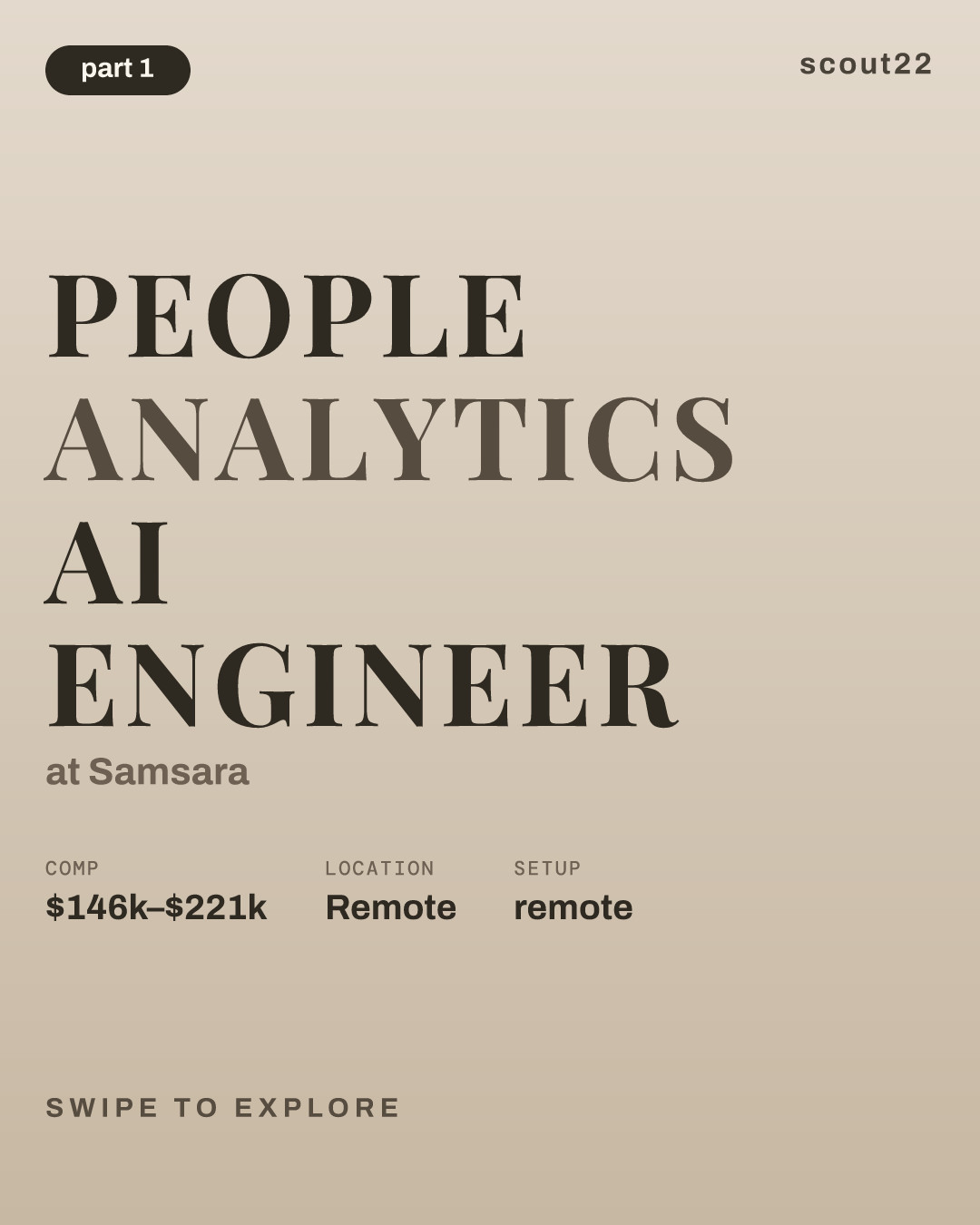 People Analytics AI Engineer at Samsara