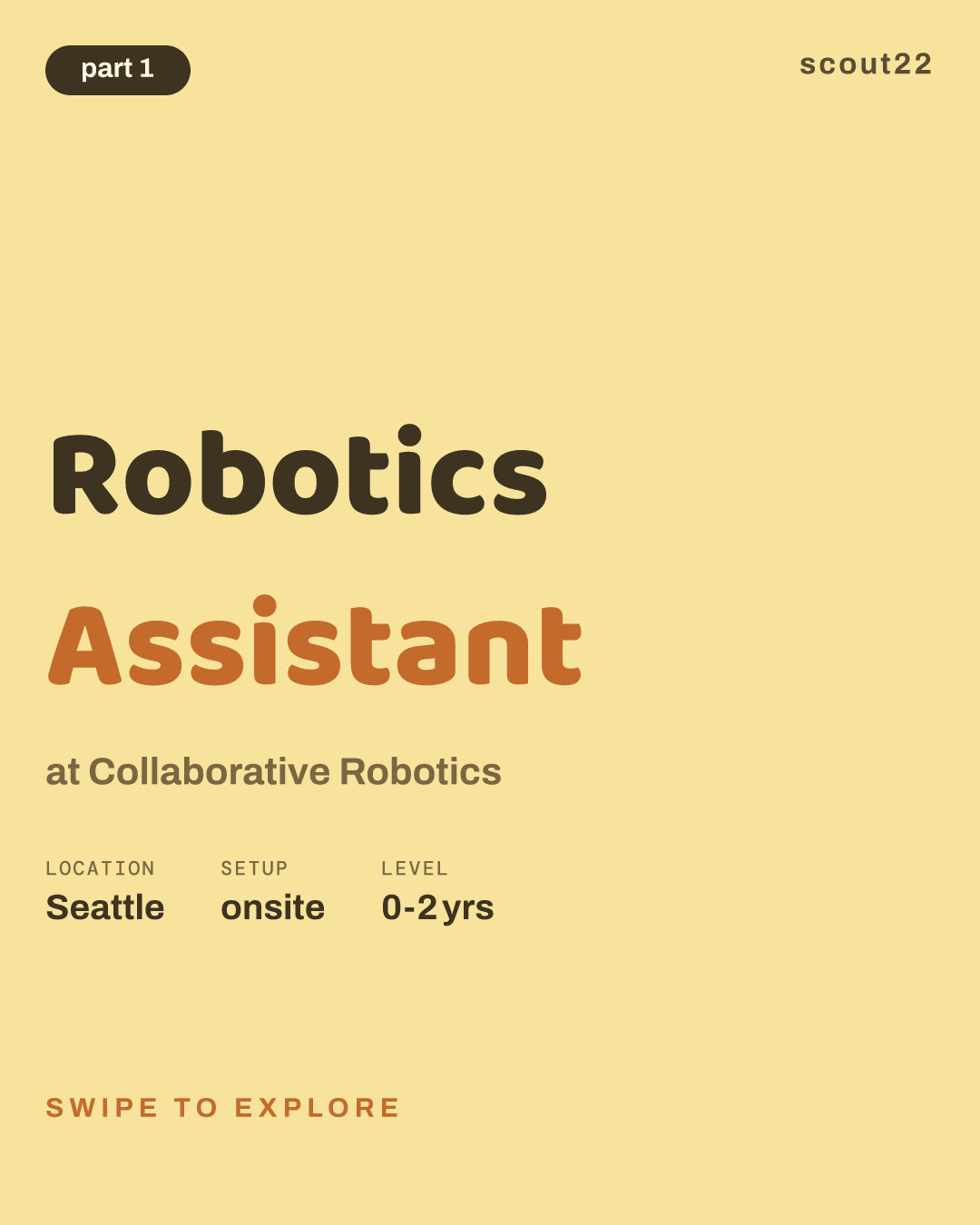 Robotics Assistant at Collaborative Robotics