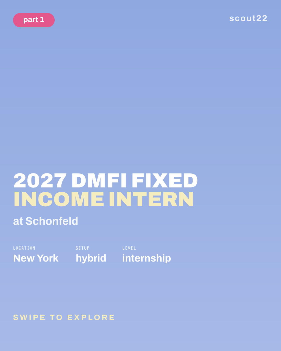 2027 DMFI Fixed Income Intern at Schonfeld