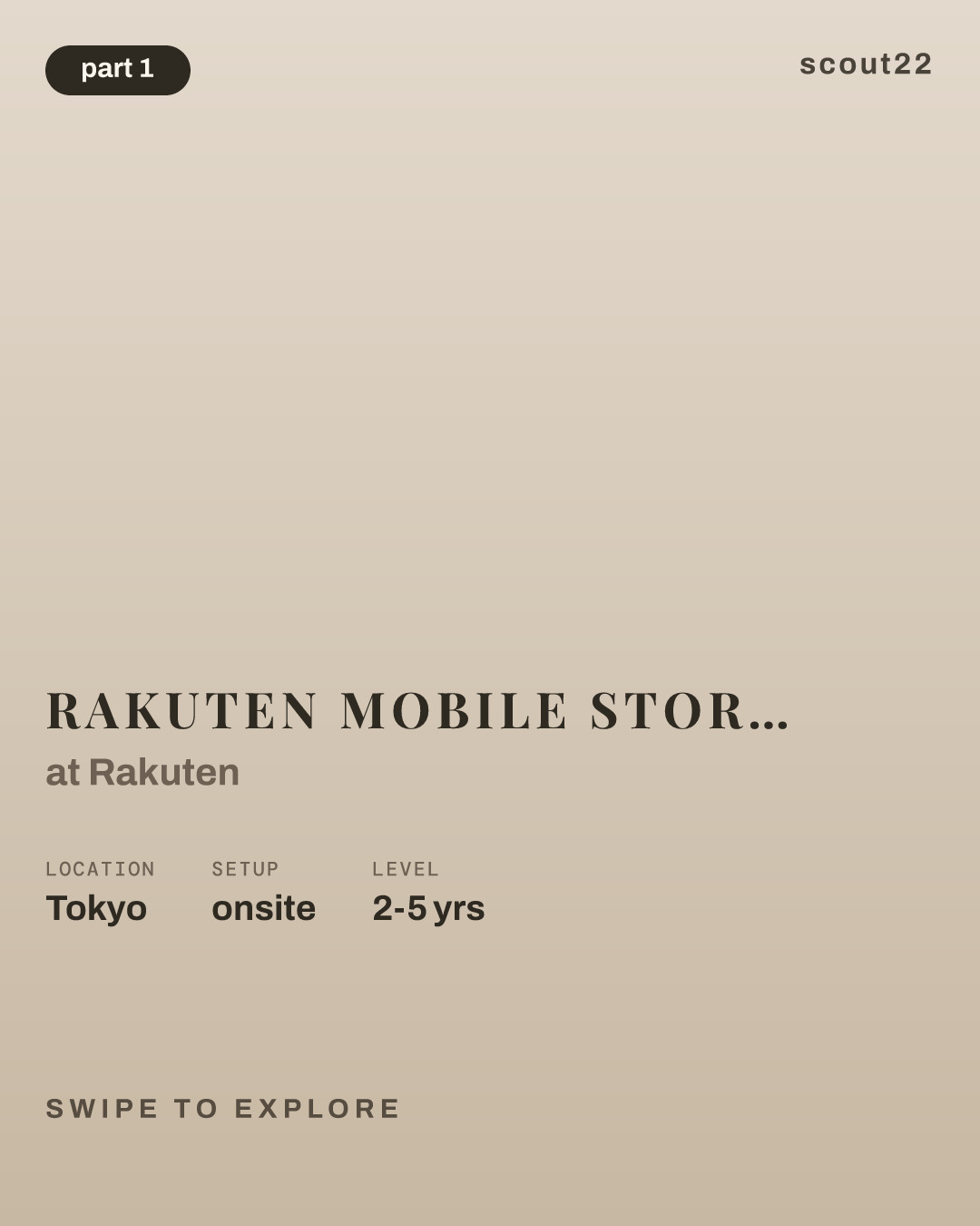 Rakuten Mobile Store Construction and Project Management - Shop Operation Section , Shop Operation Department , Area Business Supervisory Department at Rakuten